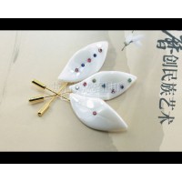 湯斯敦高檔西服晚服胸針 樹(shù)葉狀設(shè)計(jì)胸花